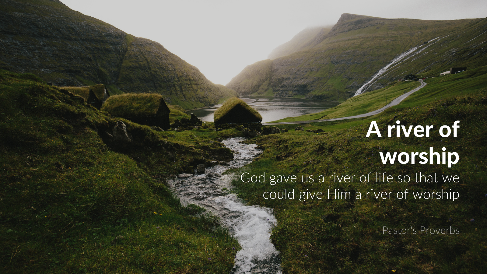 A river of worship